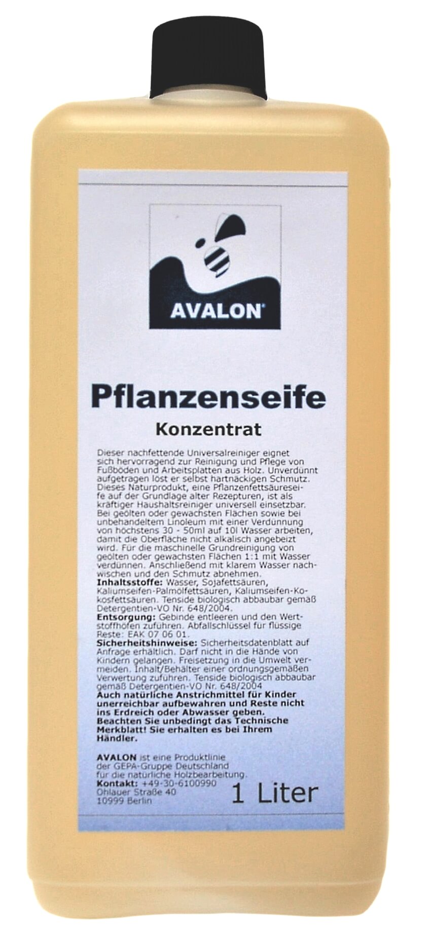 Avalon Pflanzenseife / Holzseife