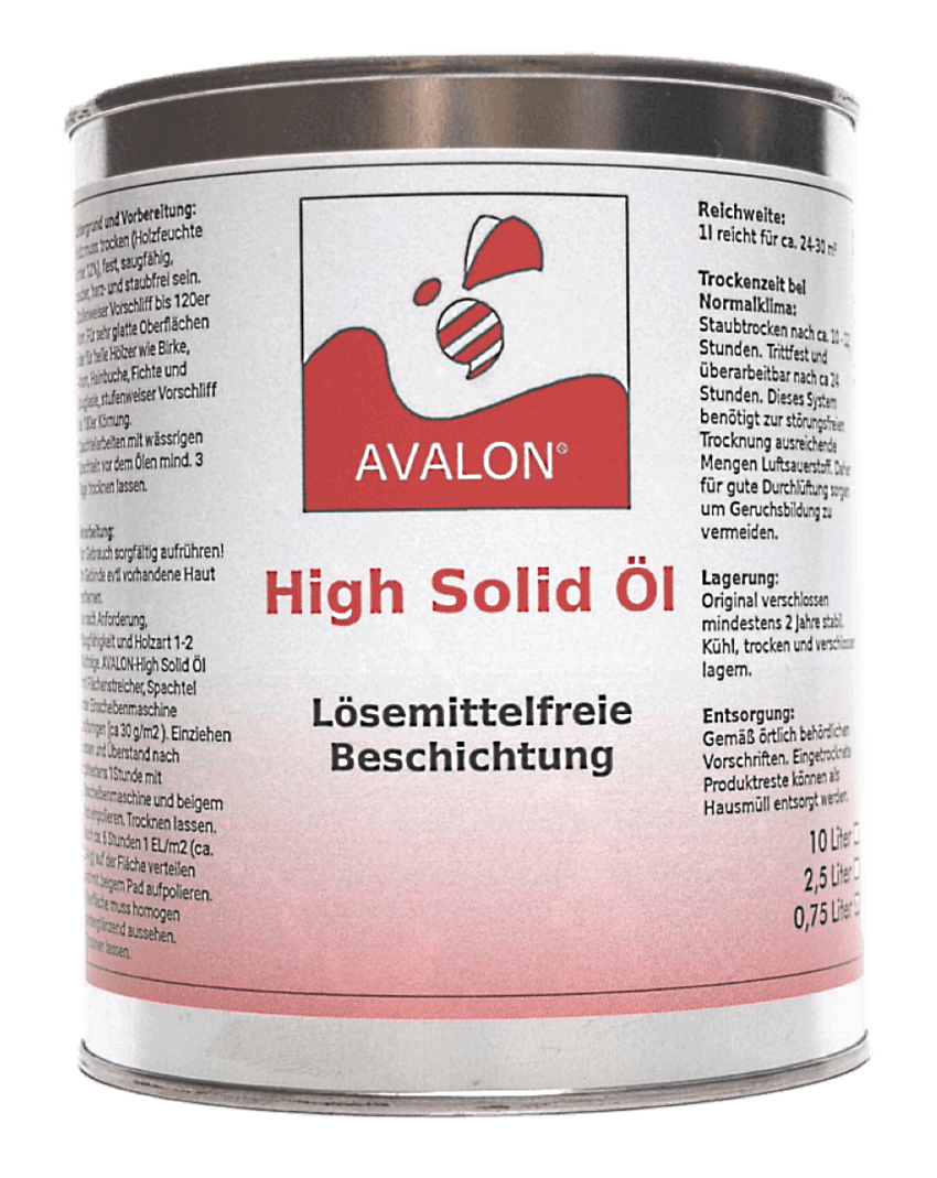 Avalon Naturharz High Solid Öl