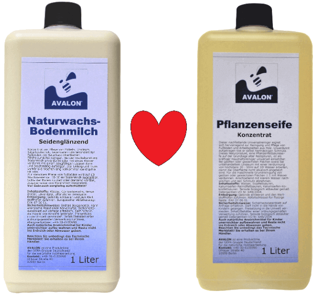 Avalon Bodenmilch + Pflanzenseife